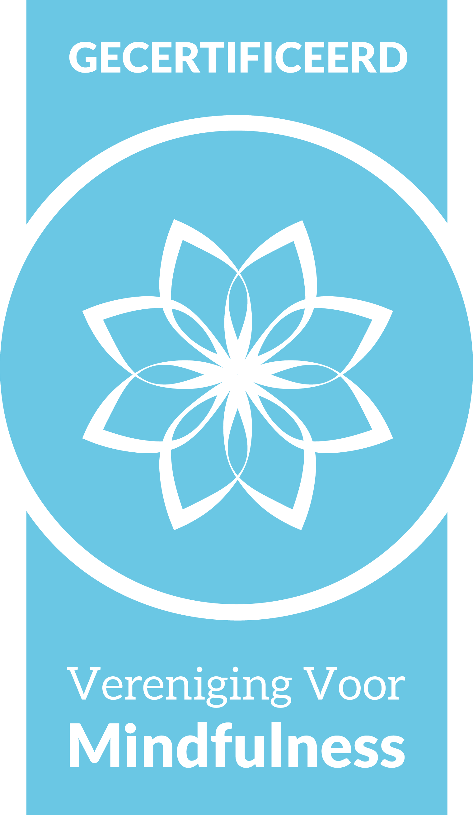 Logo gecertificeerd vereniging voor mindfulness